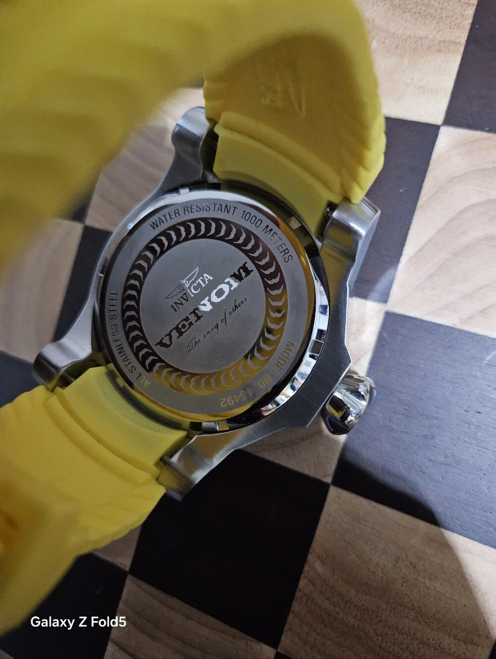 Invicta Men’s Yellow Sea Dragon Dive Watch 52mm